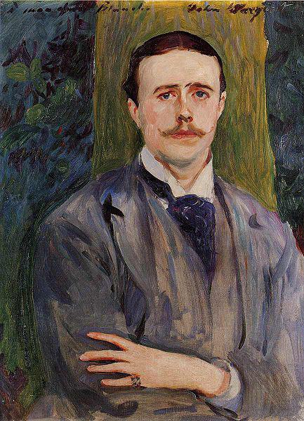 John Singer Sargent Portrait of Jacques Emile Blanche oil painting image